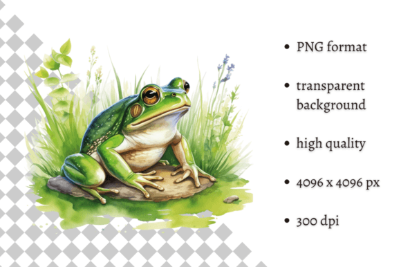 Download Watercolor Frog Individual Clipart - Individual Collection