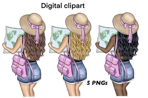 Download Travel, Tourist Girl,vacation Clipart - Travel Collection