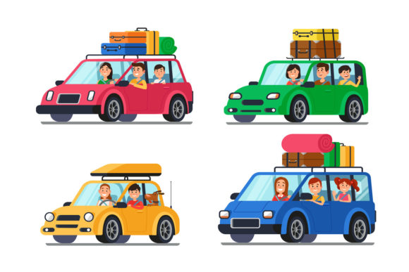 Download Family Traveling Cars - Travel Collection