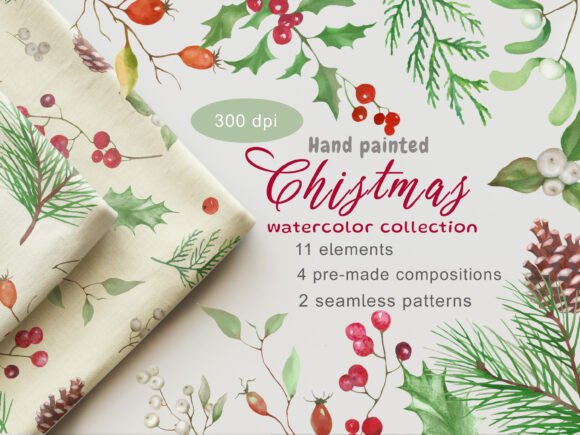 Download Hand Painted Christmas Collection - Premium Resources