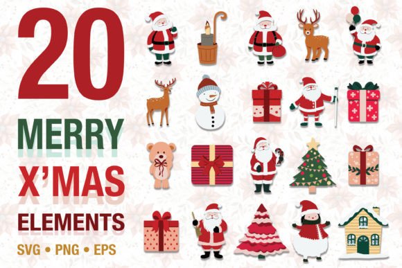 Download Cute Scandinavian Christmas Collection - Premium Bundle
