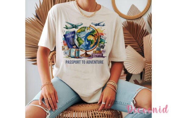 Download Travel Adventure Watercolor PNG Clipart - Travel Collection